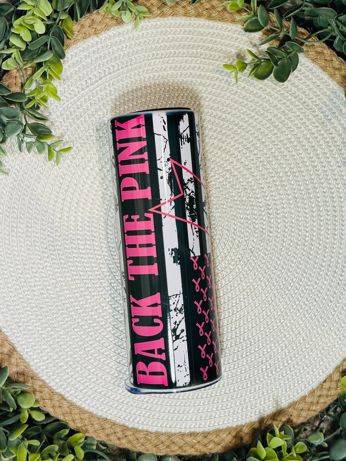 Back The Pink Tumbler