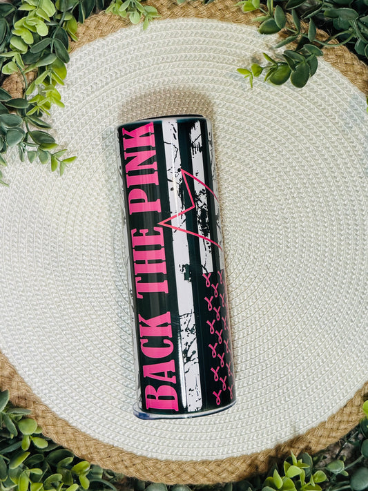Back The Pink Tumbler