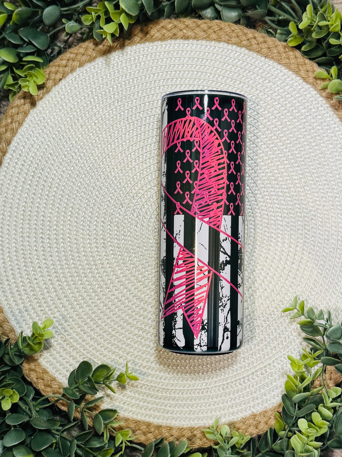 Back The Pink Tumbler