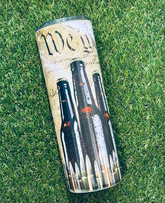 Brews, Bullets, & BBQ Tumbler