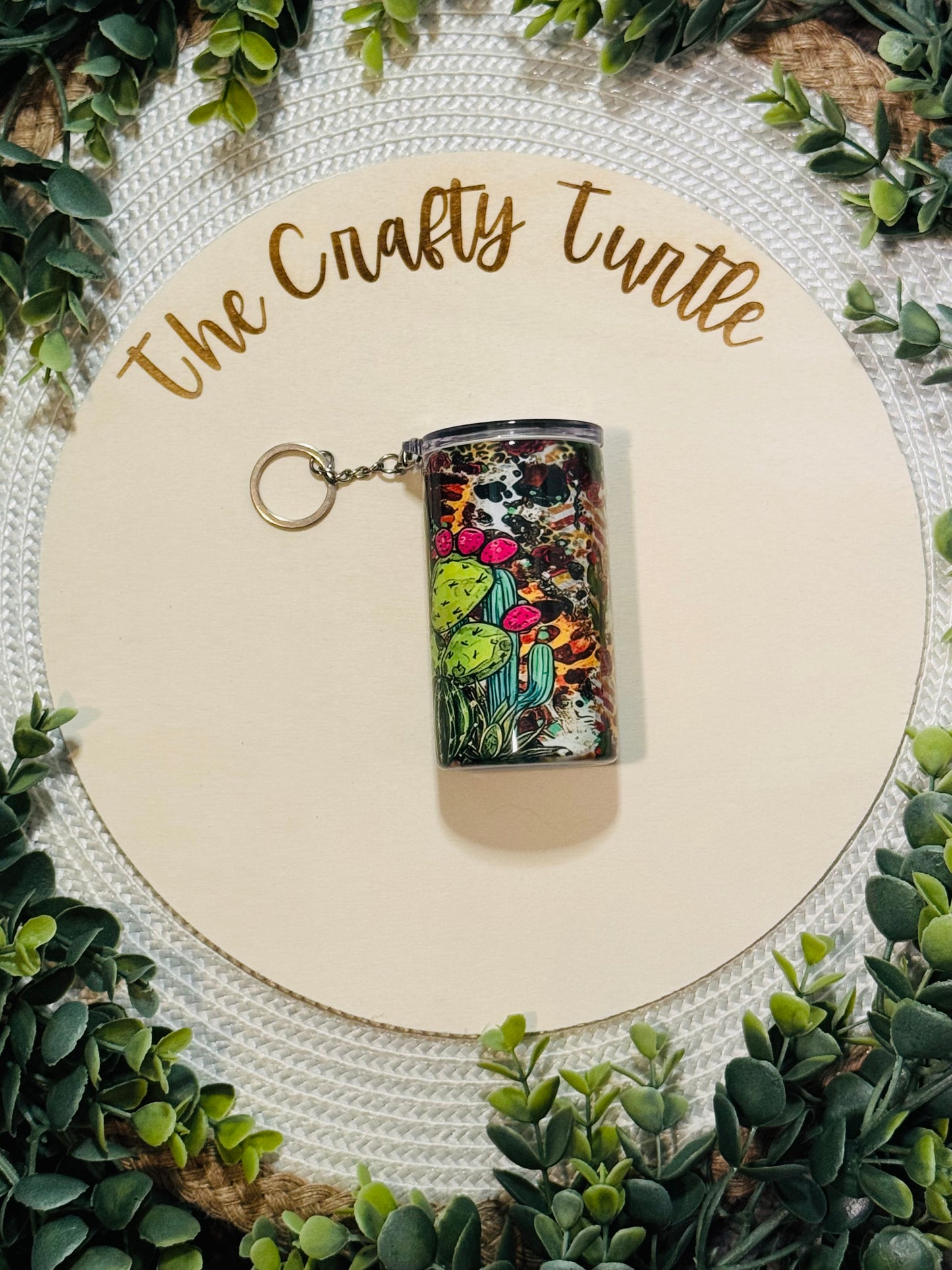 Cactus Shot Keychain