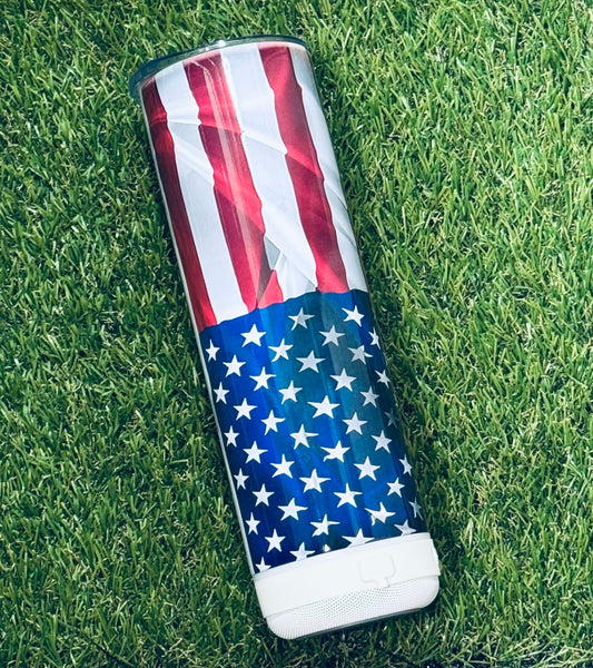"Merica Pride Bluetooth Tumbler