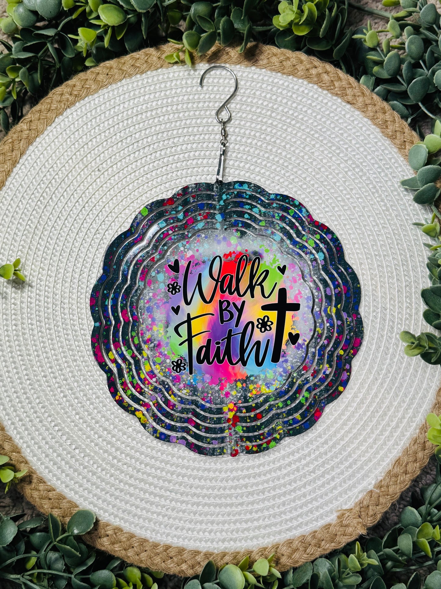 Walk By Faith Spinner