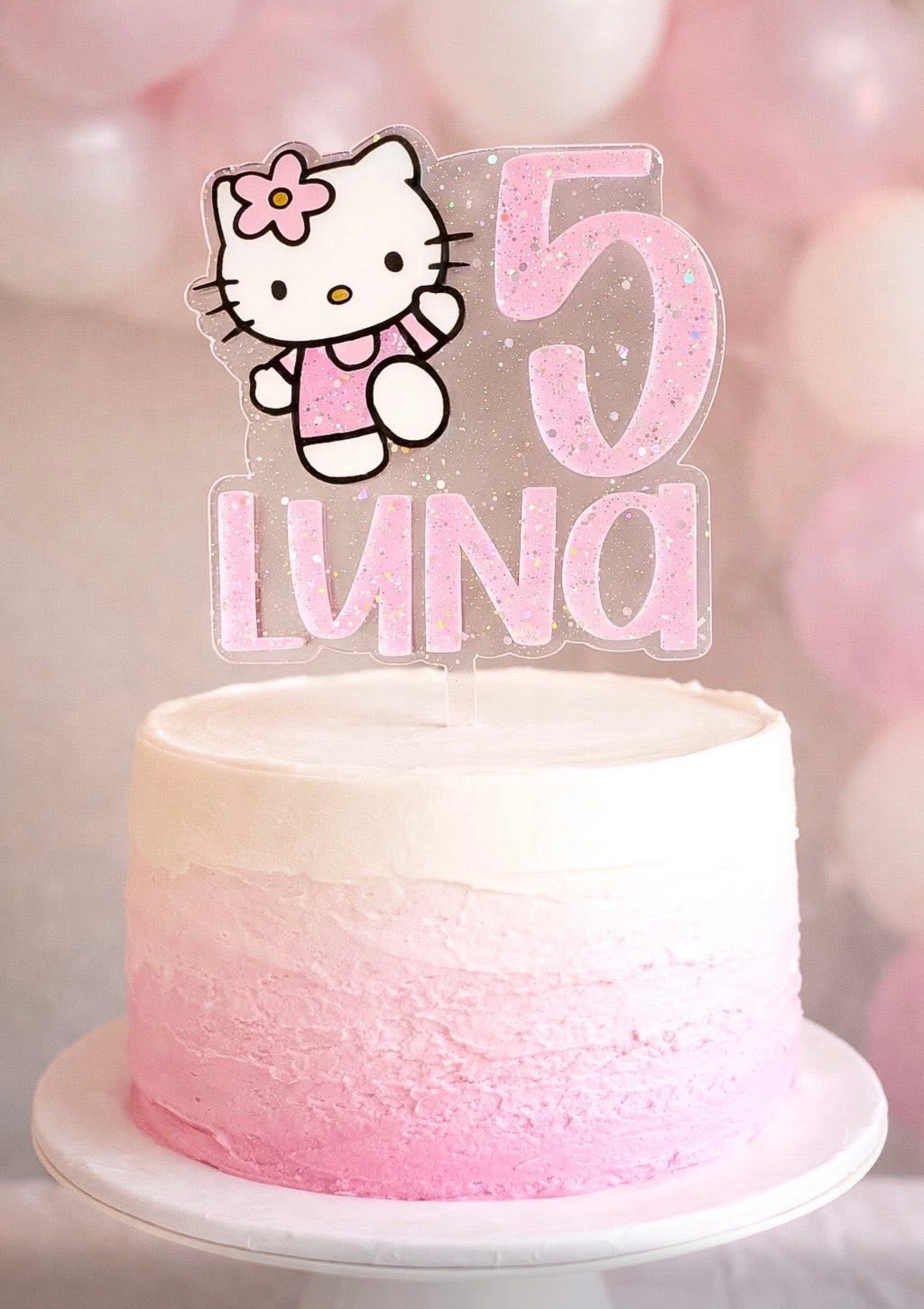 Cake Topper-Customized