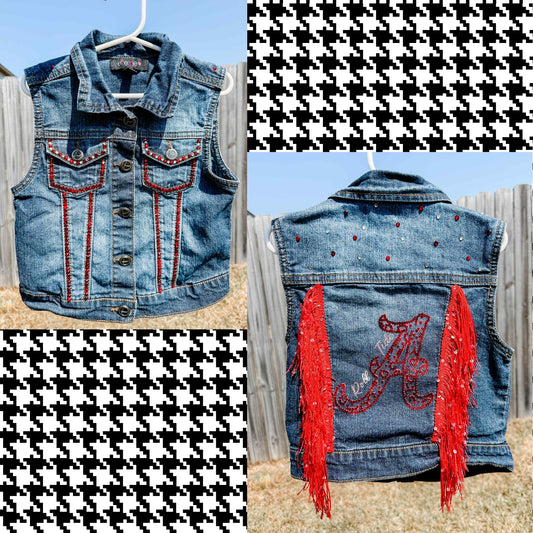 Sports Team Denim Jacket/Vest-Customized