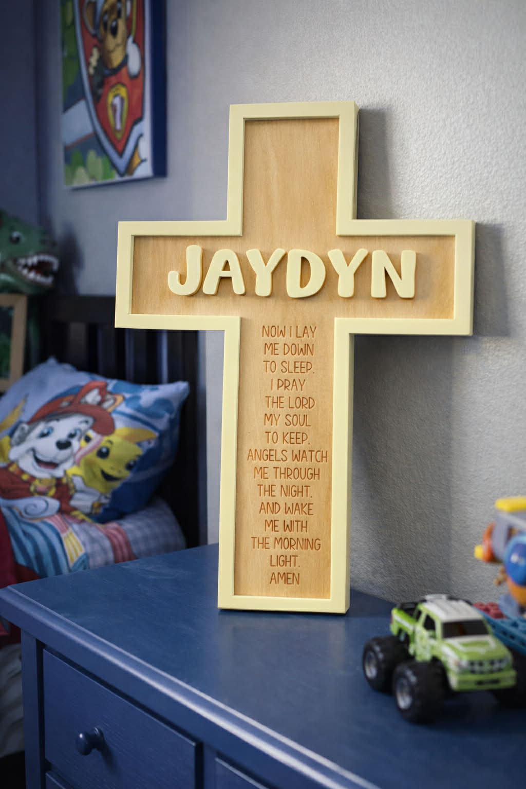 Prayer Cross Wall Decor