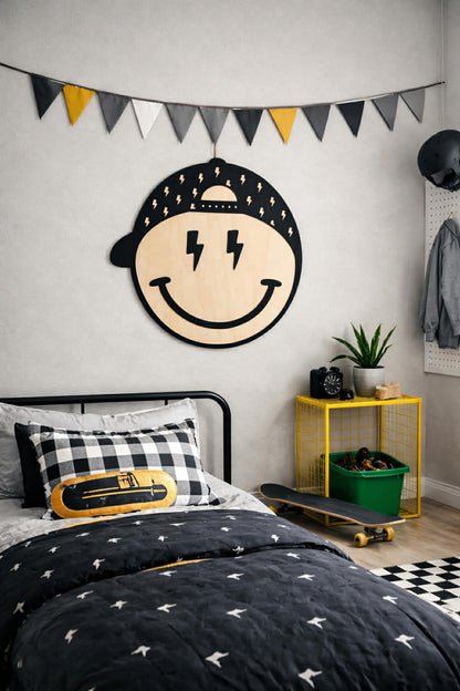 Custom Bedroom Wall Decor Signs-Rad Style