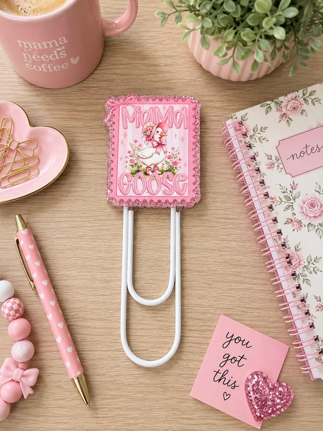 Mama Goose Jumbo Paperclip/Bookmark