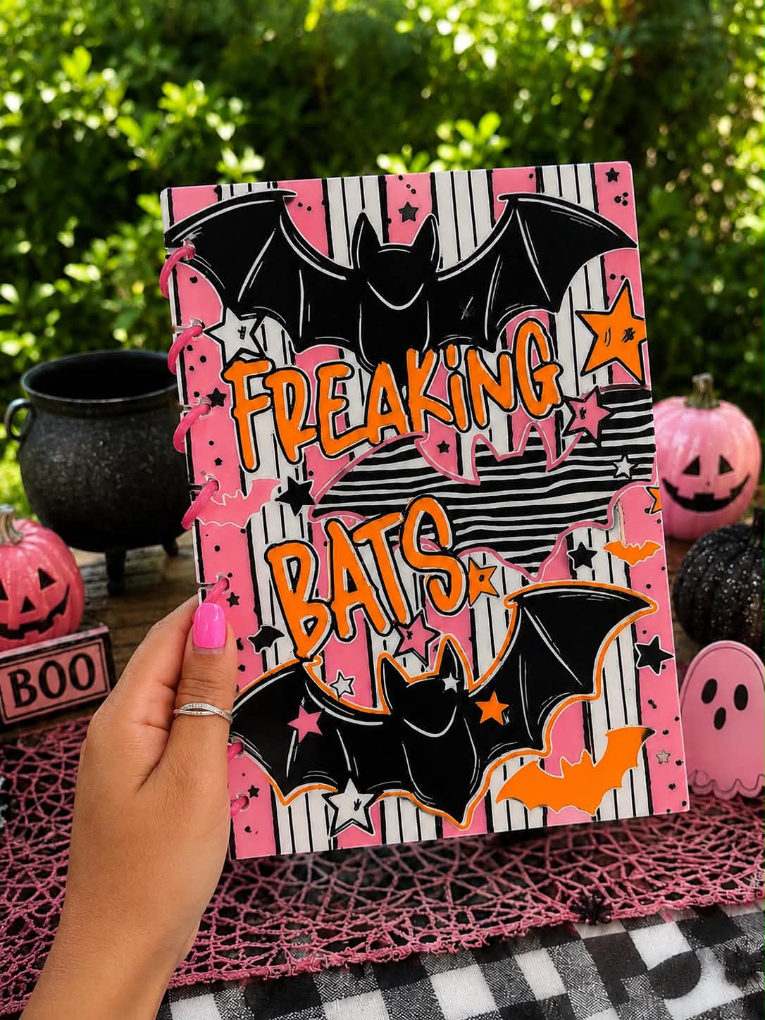 Freaking Bats Spiral Notebook