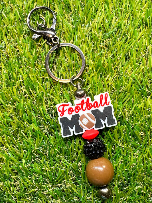 Football Mom Keychain