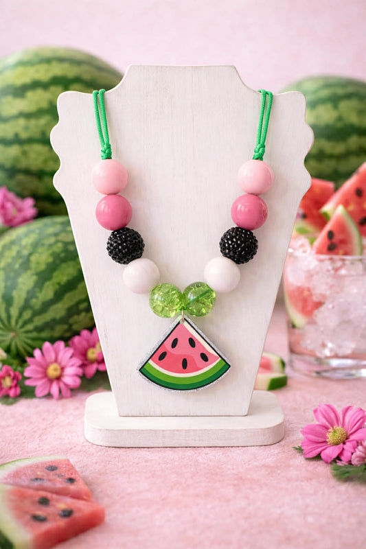 Watermelon Bubblegum Necklace