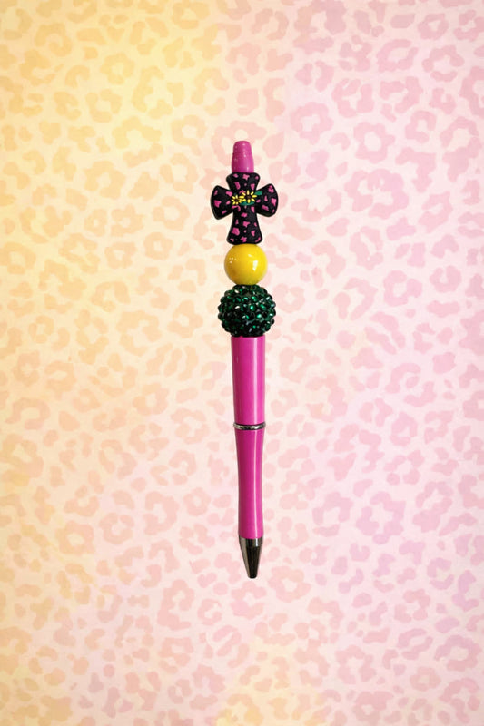 Cheetah Print Cross Pen