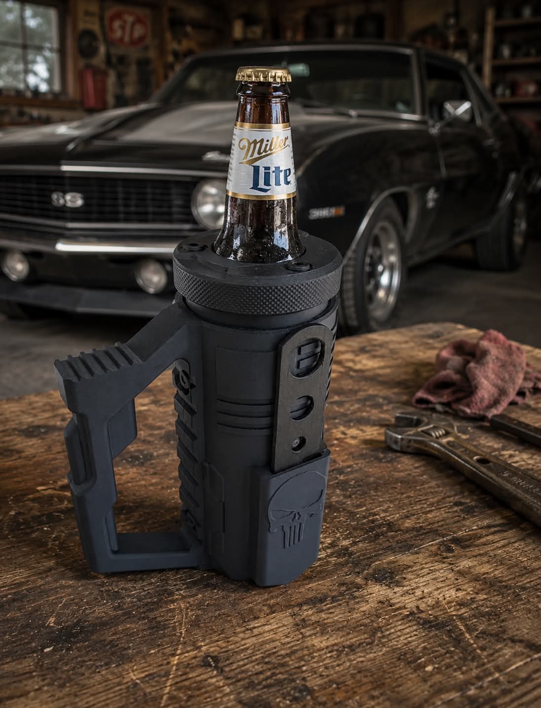 Assault Sleeve 3D Printed 12 oz Can/Bottle Cooler Koozie