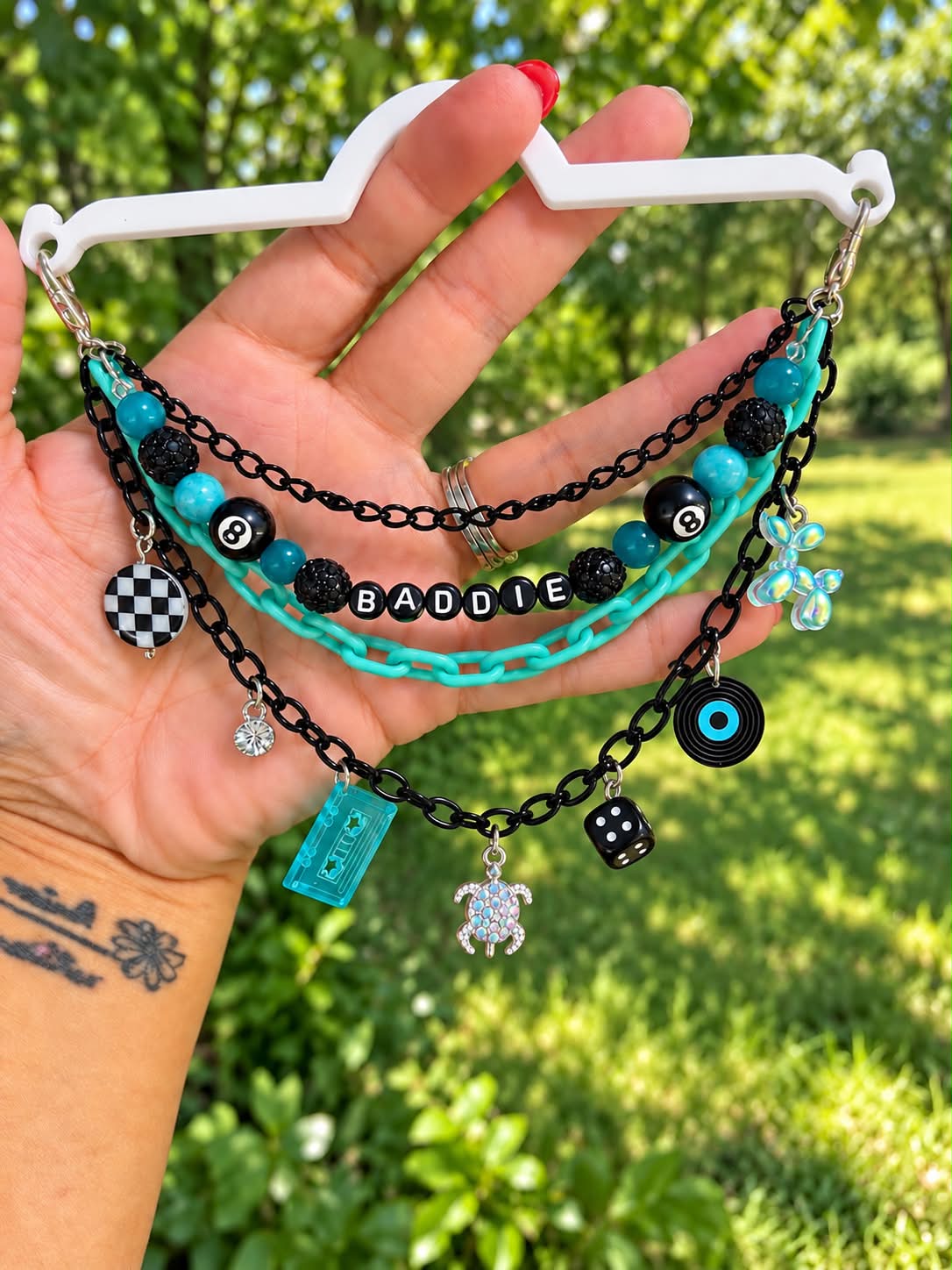 Baddie CCC-Charmed Car Chain