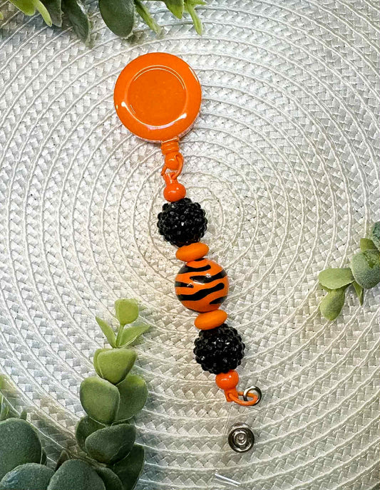 Tiger Stripes Badge Reel