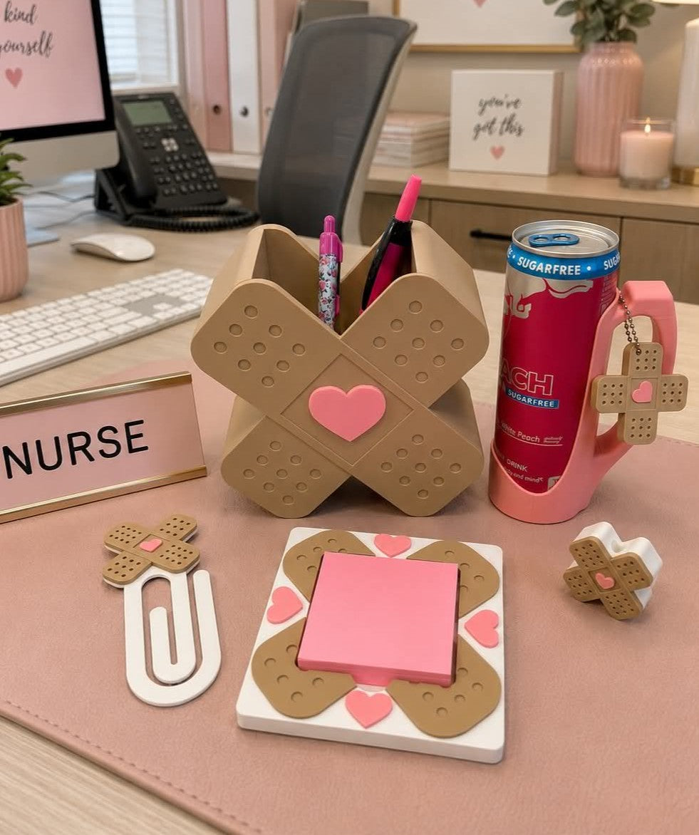 Nurse Themed Desk Accessories Collection