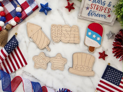 Patriotic DIY Paint Kit