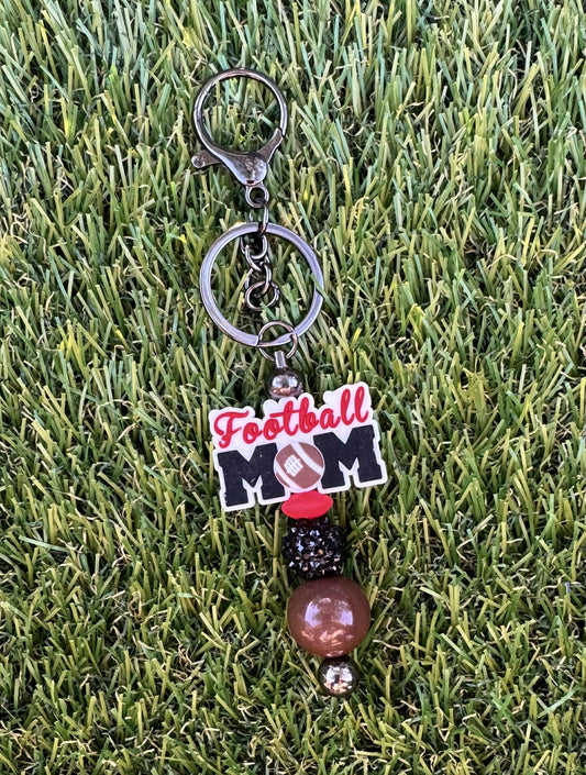 Football Mom Keychain