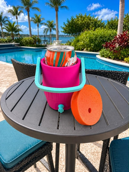 3D Printed 12 oz Can Cooler Koozie