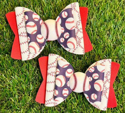 Baseball Hairbow