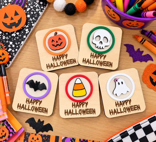 Halloween Playdo Stamps