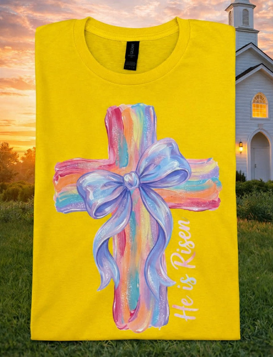 Watercolor Cross Shirt