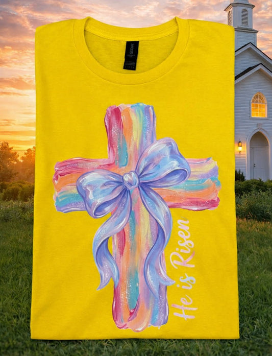 Watercolor Cross Shirt